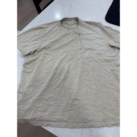 Guess Original Design Men's T-Shirt XXL Beige - Picture 1 of 4